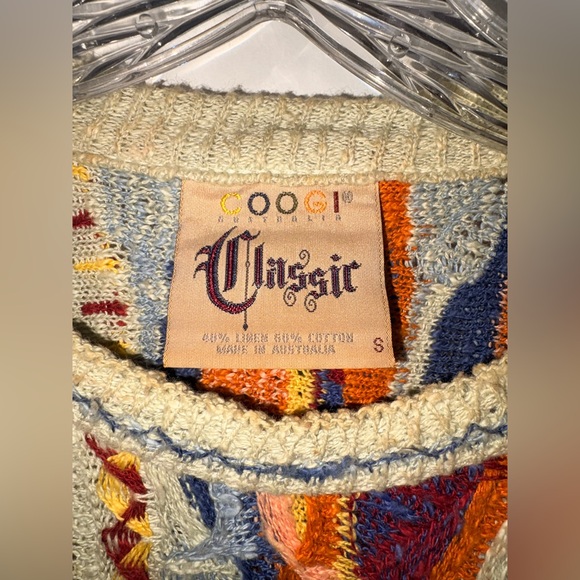 Vintage Early 1990s COOGI Australia Textured Knit Sweater - Picture 6 of 14